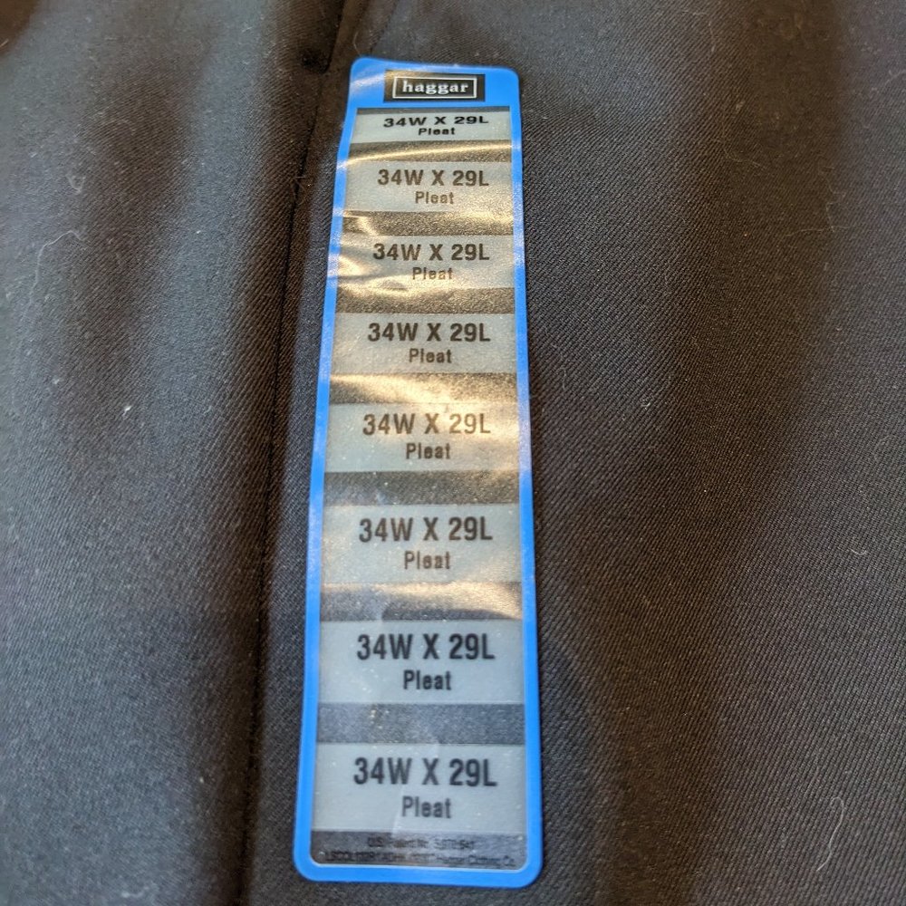 Haggar Men's pants brand new with tags  34W X 29L